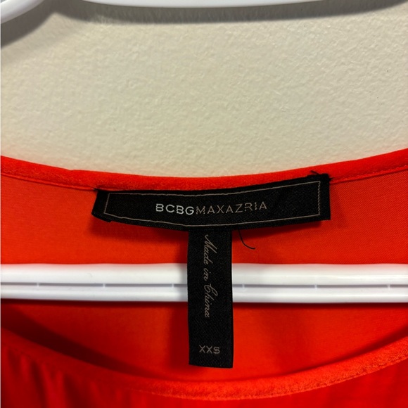 BCBG Maxazaria XXS Poppy Red Dress - Picture 5 of 8